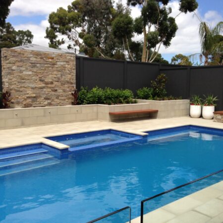 UrbanWall with AcoustX panel by Wallmark Australia 2.1m high at South Australia