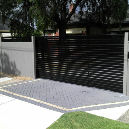 UrbanWall with Acoustx Panel by Wallmark Australia 2100mm high at Melton VIC