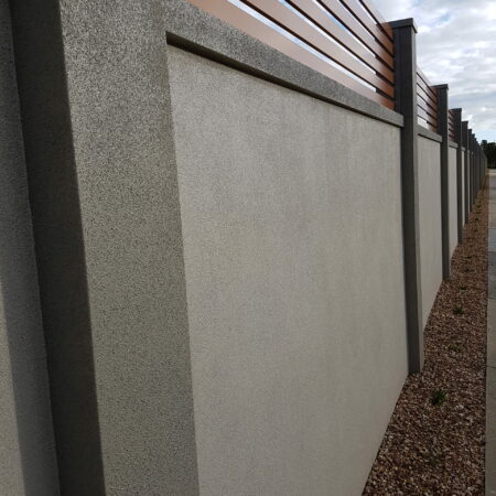 UrbanWall with Acoustx Panel by Wallmark Australia 2100mm high at Patterson Lakes VIC