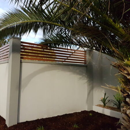 UrbanWall with Acoustx Panel by Wallmark Australia 2400mm high at Patterson Lakes