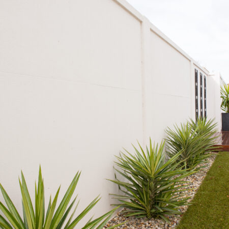 UrbanWall with Acoustx Panel by Wallmark Australia 2400mm high at Yarrawonga VIC