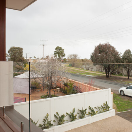 UrbanWall with Acoustx Panel by Wallmark Australia 2400mm high at Yarrawonga VIC