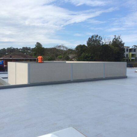 Evowall with Acoustx Panel by Wallmark Australia 1.8m high at Sydney NSW