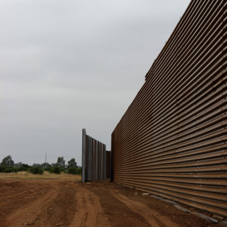 DuneWall with Custom Panel by Wallmark Australia 7.5m high at Melton VIC