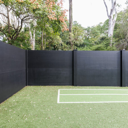 Urbanwall with acoustX panel by Wallmark 2.4m high at Redbank QLD