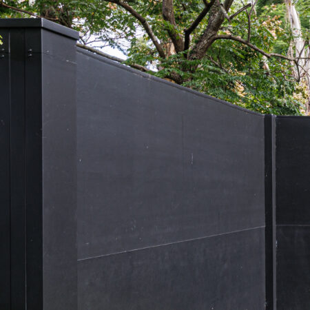 Urbanwall with acoustX panel by Wallmark 2.4m high at Redbank QLD