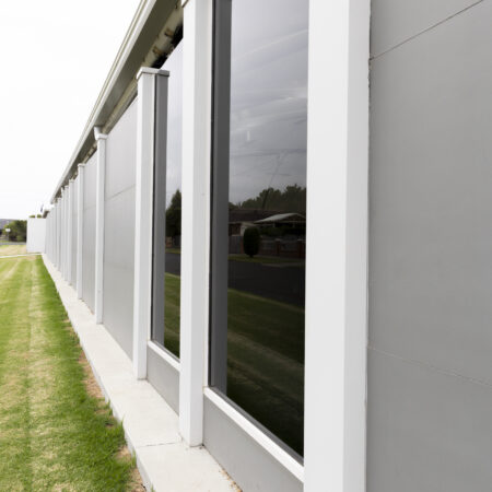 UrbanWall with AcoustX panels by Wallmark Australia at Morewell, VIC