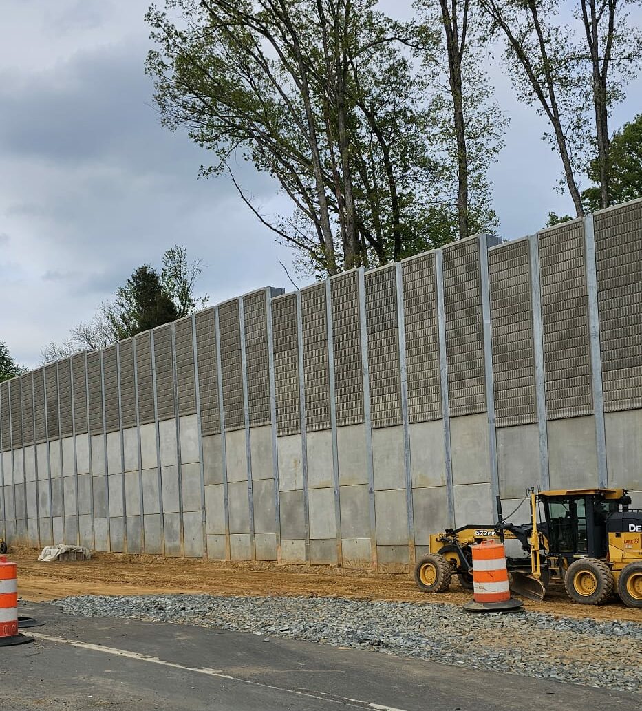 Concrete Noise Walls