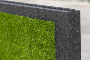 recycled rubber noise barrier
